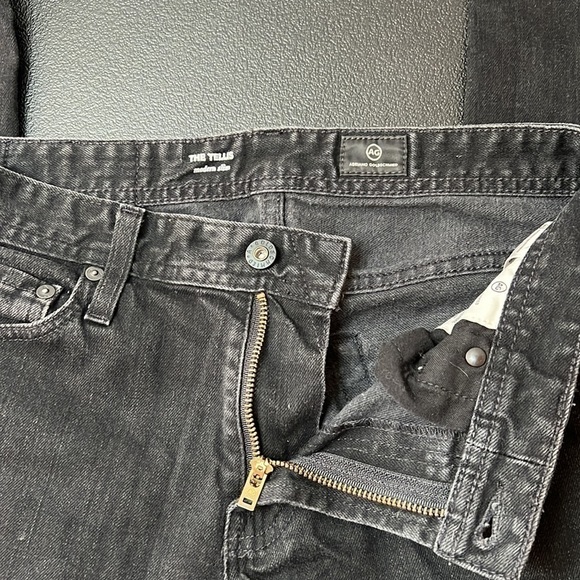 THE Tellis Modern Slim Black Jeans SZ 29R - Picture 6 of 7